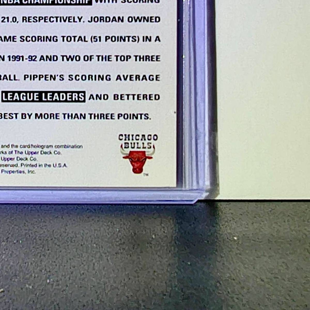 Michael Jordan Scottie Pippen Scoring Threats 1992-93 Upper Deck #62 Card Bulls