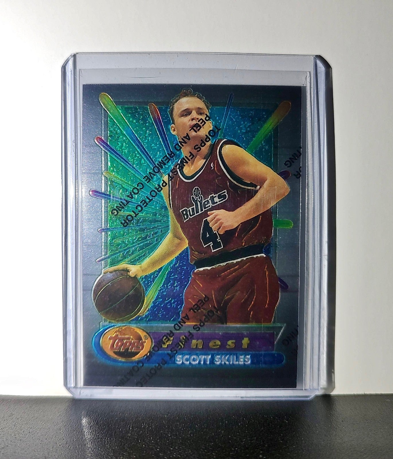 Scott Skiles 1994-95 Topps Finest #182 Basketball Card