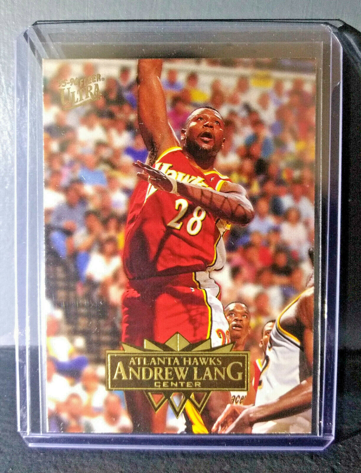 1995-96 Andrew Lang Fleer Ultra #4 Basketball Card