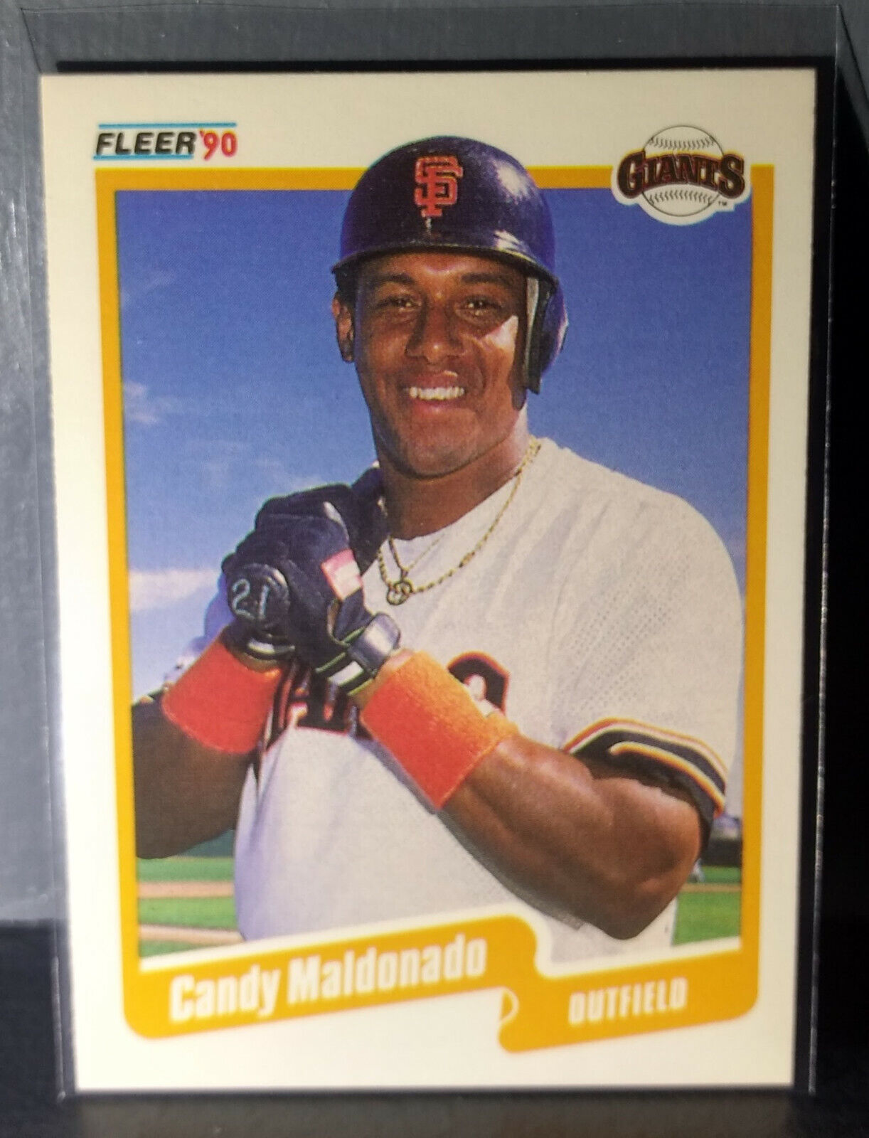 1990 Candy Maldonado Fleer Baseball Card #62