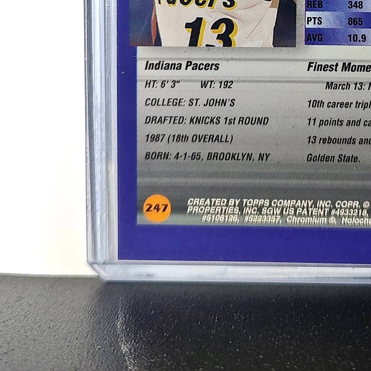 Mark Jackson 1994-95 Topps Finest #247 Basketball Card