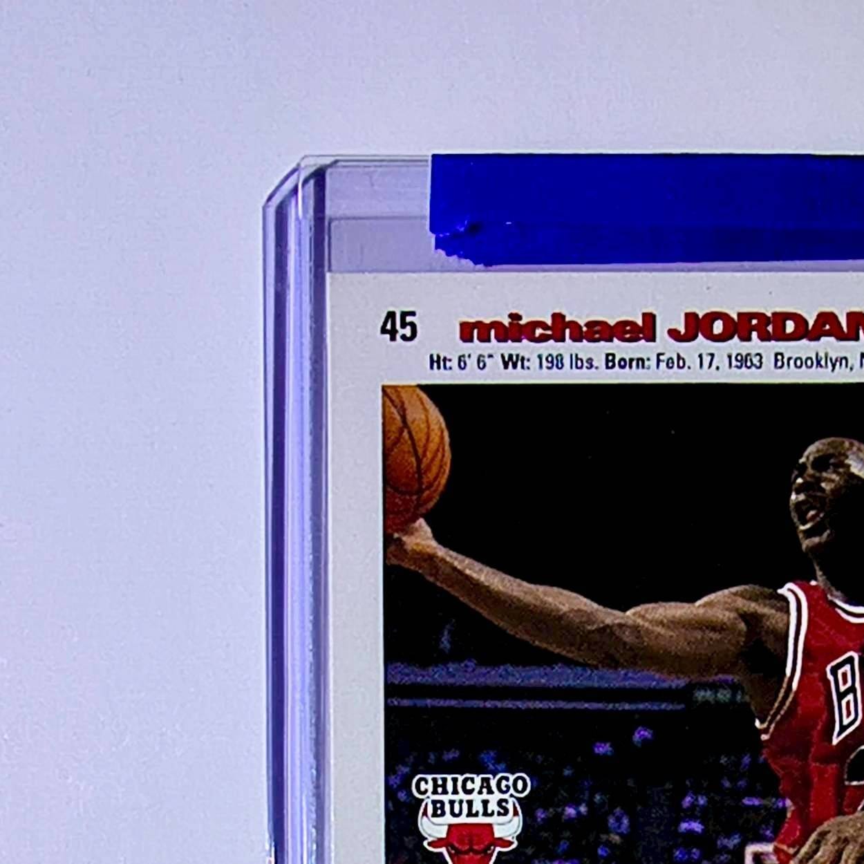 Michael Jordan 1995-96 Upper Deck Collector's Choice #45 Basketball Card Bulls