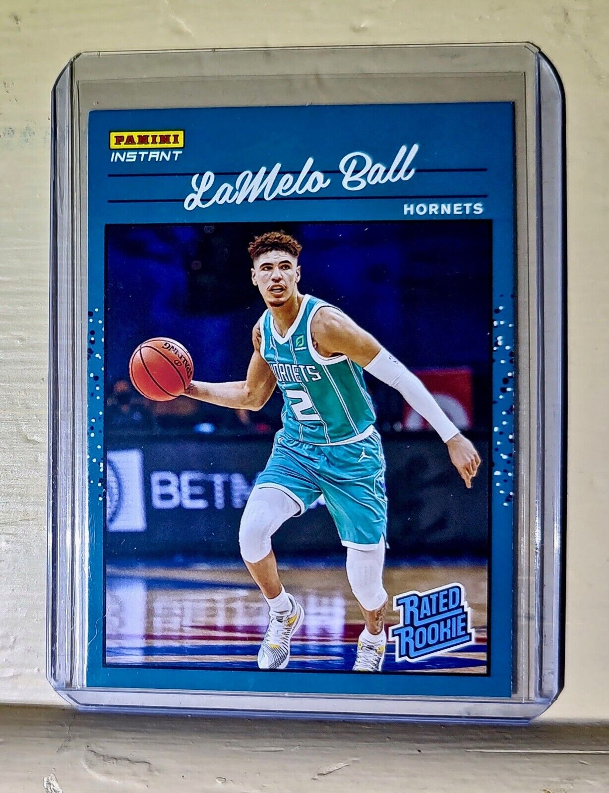 LaMelo Ball 2020-2021 Panini NBA Instant #3 Rated Rookie Retro Card 1/3558