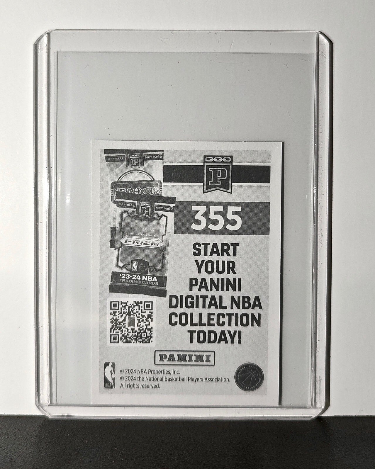 Ivica Zubac 2024-25 Panini NBA #355 Foil Sticker Card Los Angeles Clippers