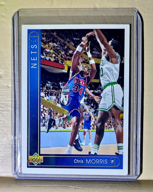 Chris Morris 1993-94 Upper Deck #56 Basketball Card Brooklyn Nets