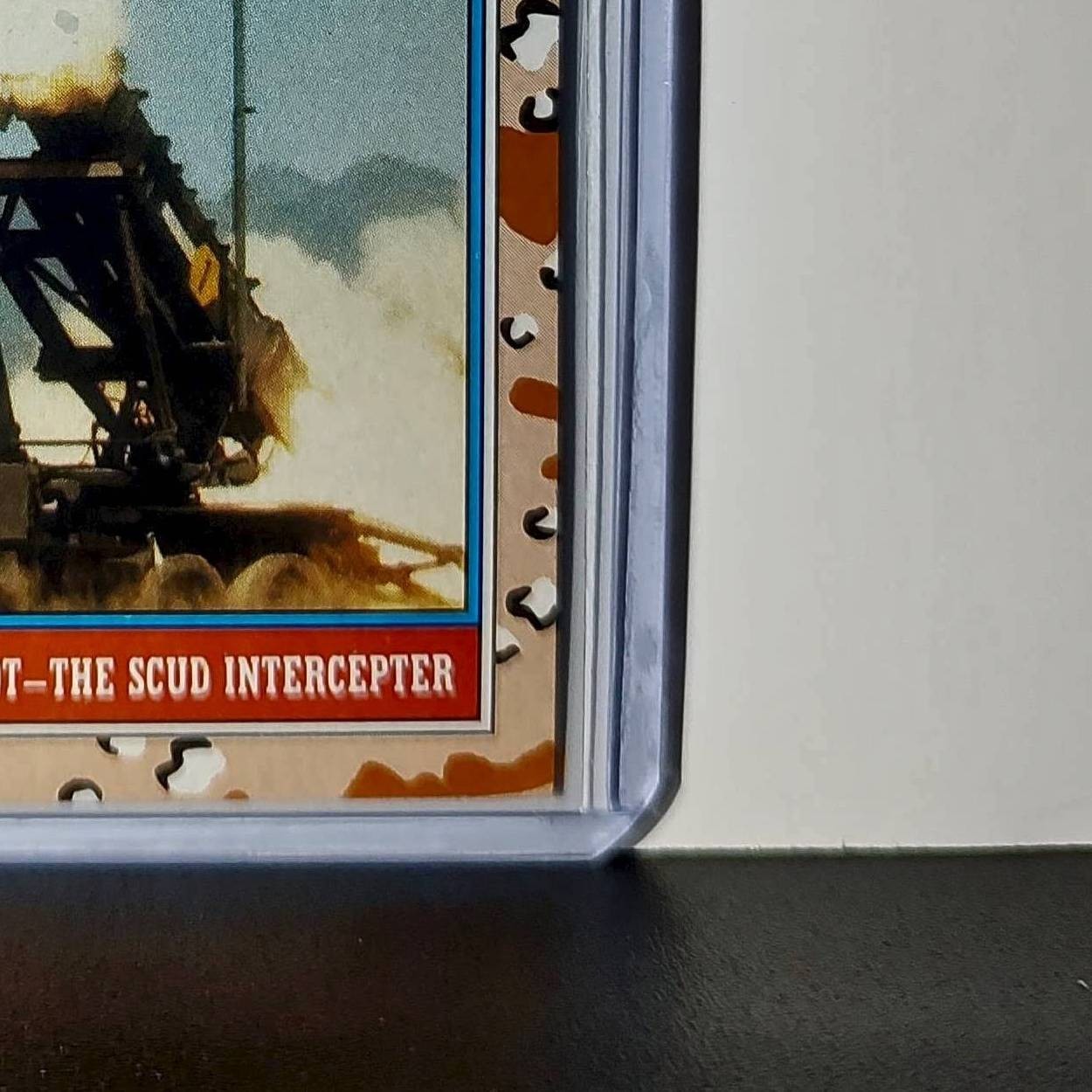 Patriot – The SCUD Interceptor 1991 Topps Desert Storm #166 Card
