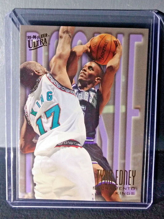 1995-96 Tyus Edney Fleer Ultra #271 Rookie Basketball Card