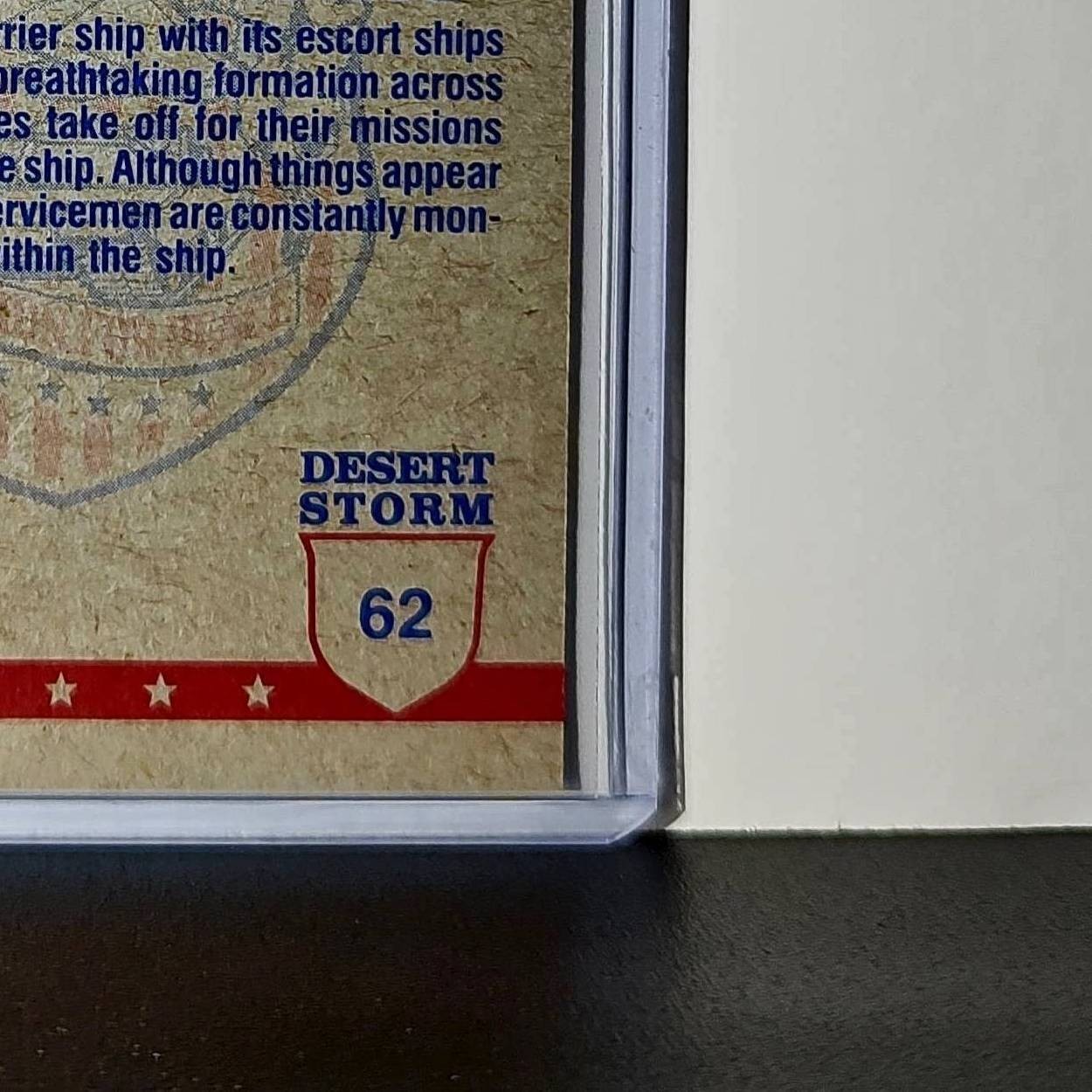 Moving In 1991 Topps Desert Storm #62 Card