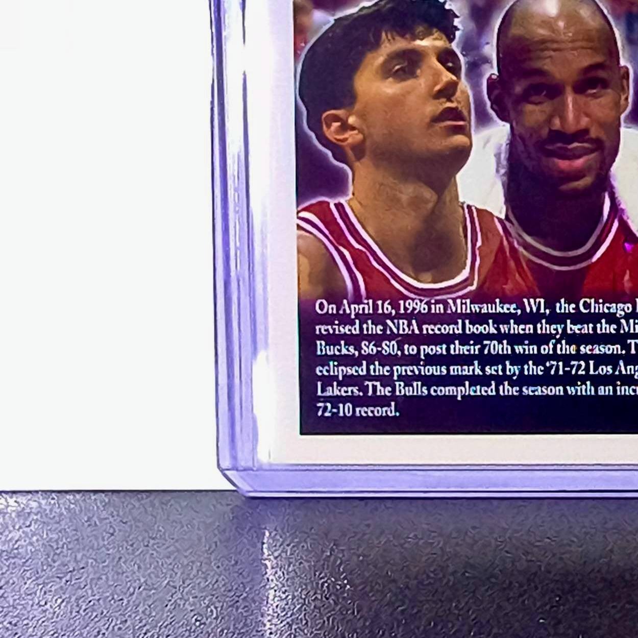 Michael Jordan 1996-97 Topps #72 Basketball Card Chicago Bulls