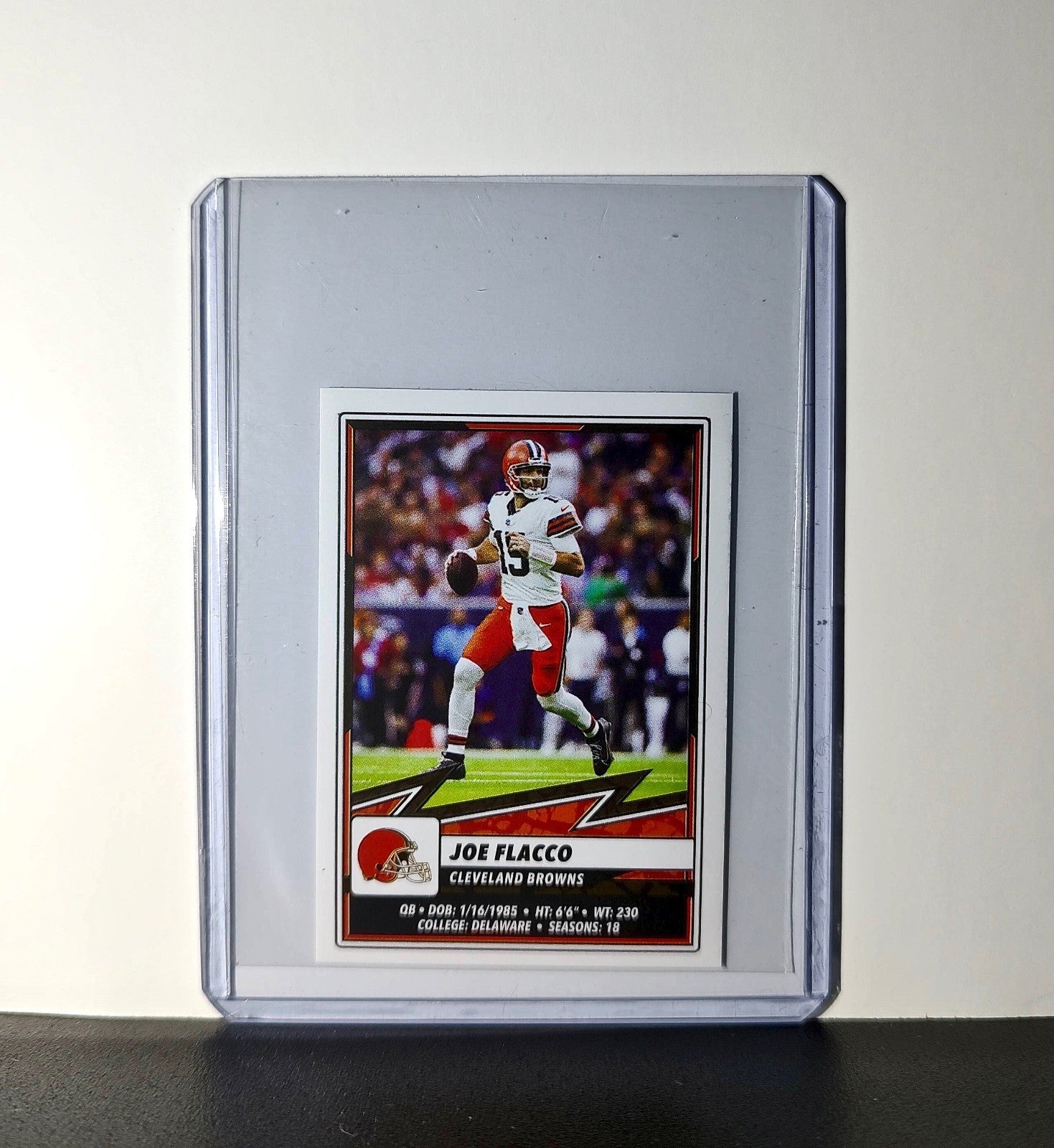 Joe Flacco 2025 Panini NFL #136 Sticker Cleveland Browns