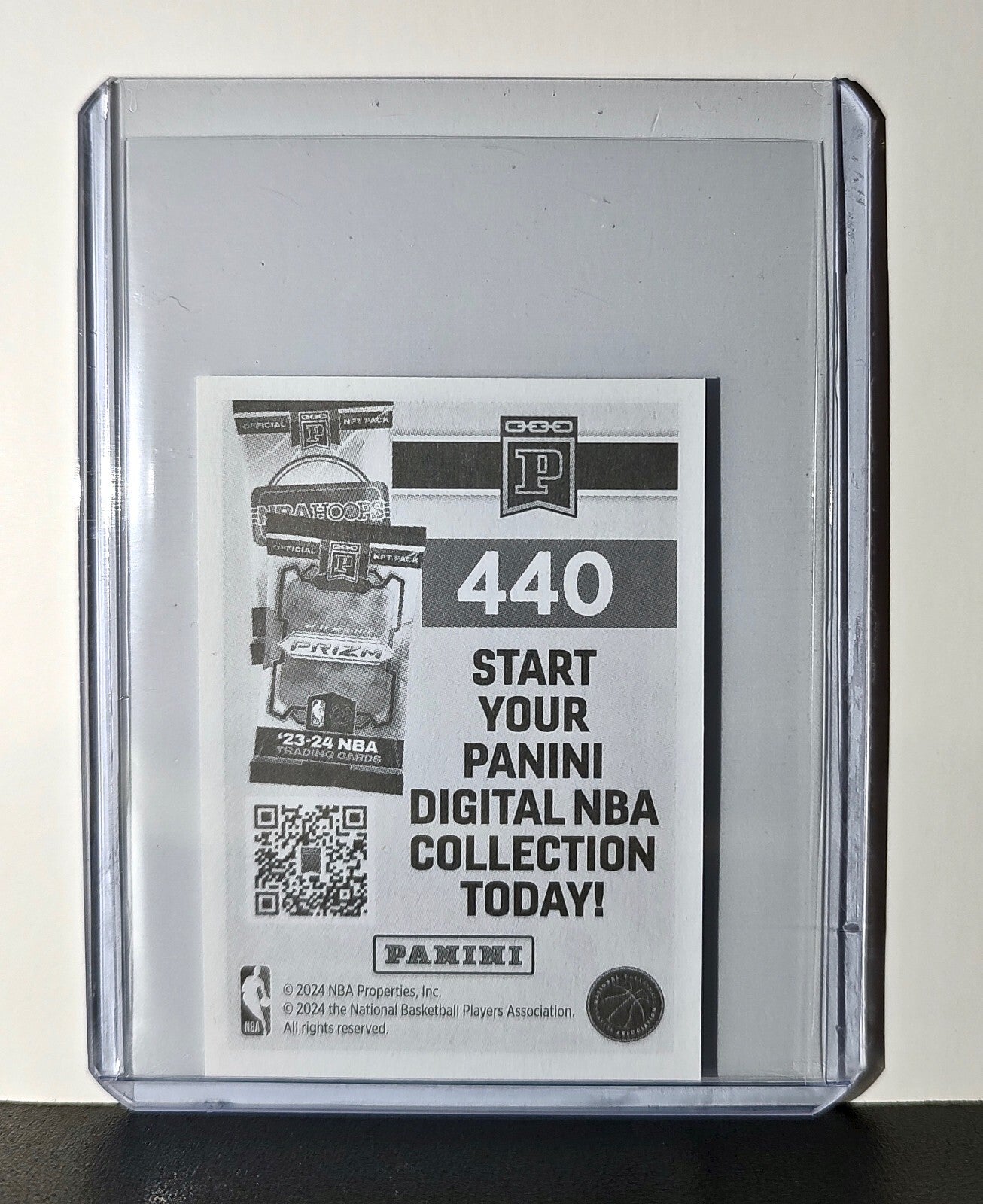 Scoot Henderson 2024-25 Panini NBA #440 Sticker Portland Trail Blazers