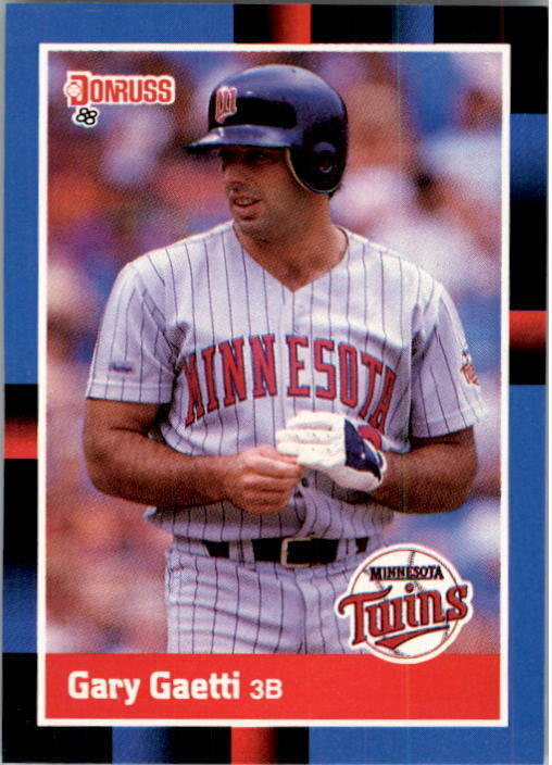 1988 Gary Gaetti Donruss Baseball Card #194