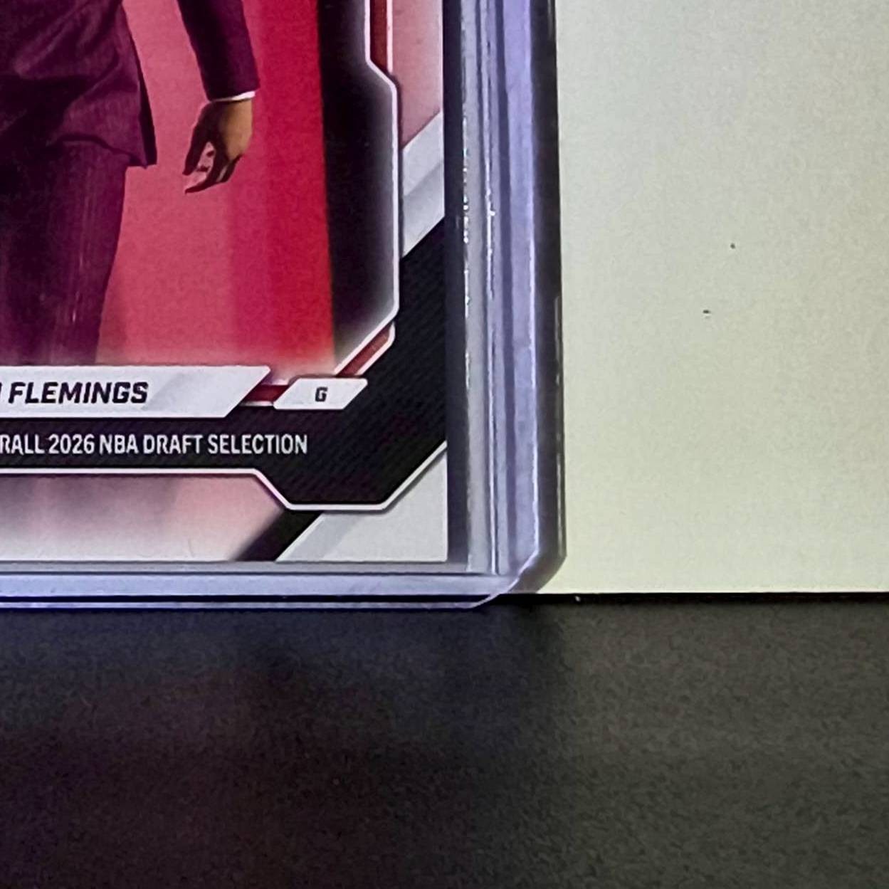Kingston Flemings Rookie 2026-27 Topps NBA Draft Night #KFLE Card Hawks
