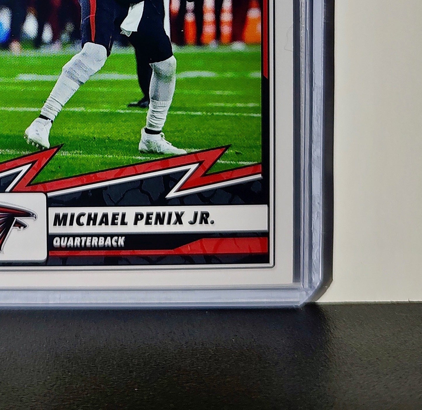 Michael Penix Jr. 2025 Panini NFL #70 Sticker Card Atlanta Falcons