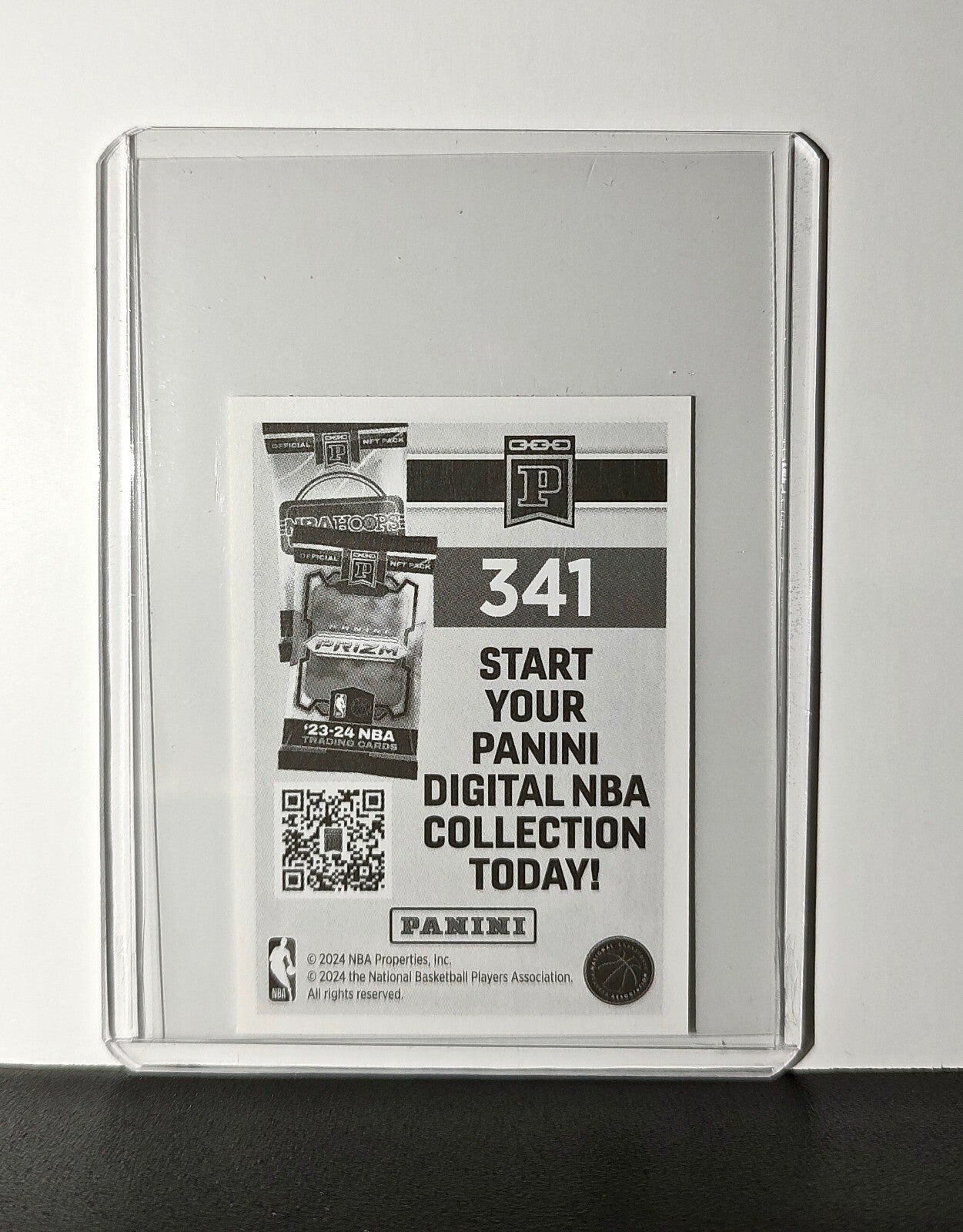 Tari Eason 2024-25 Panini NBA #341 Sticker Card Houston Rockets