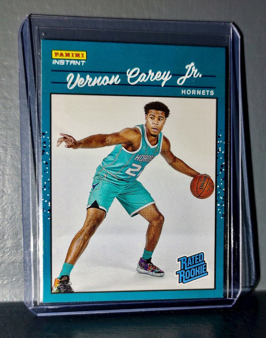 Vernon Carey Jr. 2020-2021 Panini NBA Instant 30 Rated Rookie Retro Card 1/3558