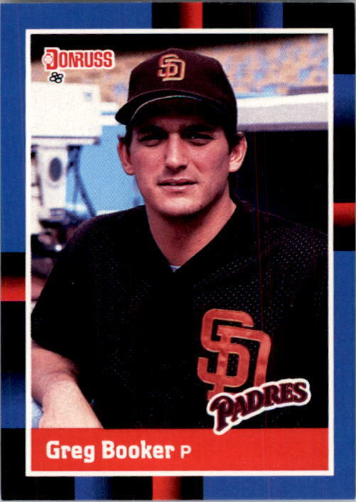 1988 Greg Booker Donruss Baseball Card #311