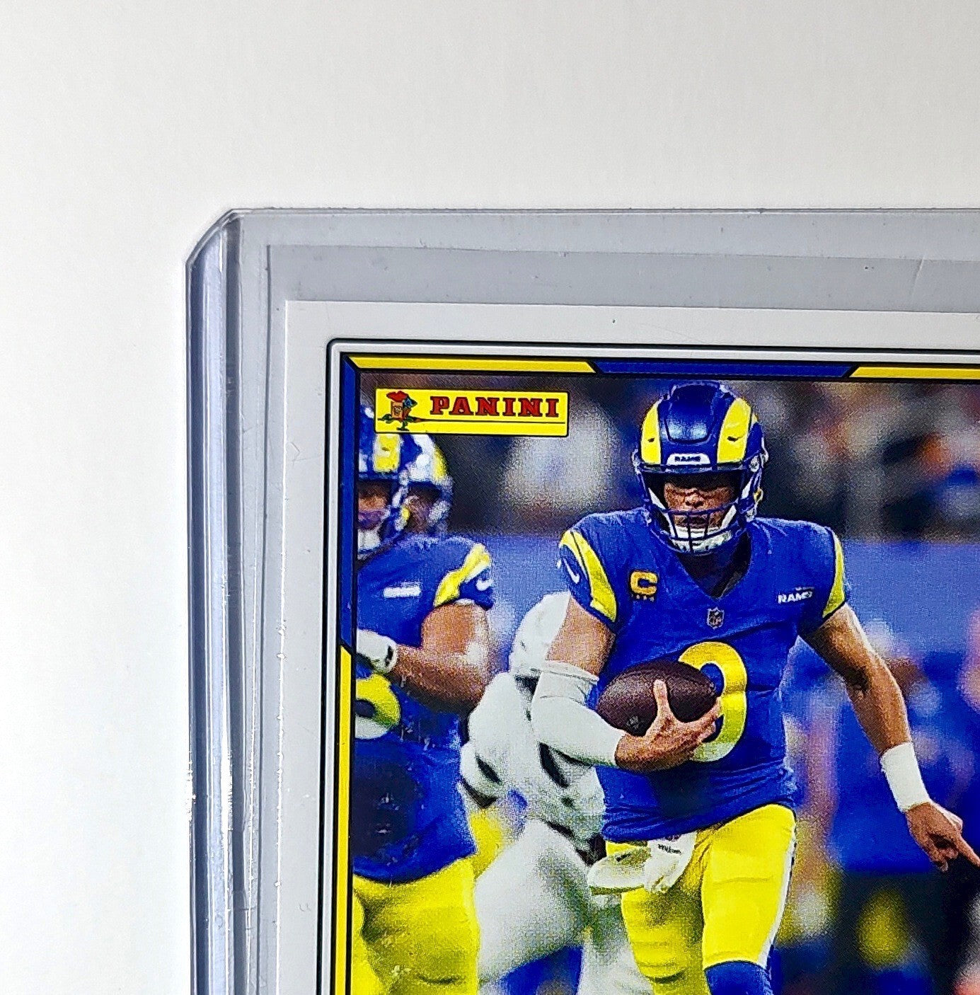 Matthew Stafford 2025 Panini NFL #25 Sticker Card Los Angeles Rams