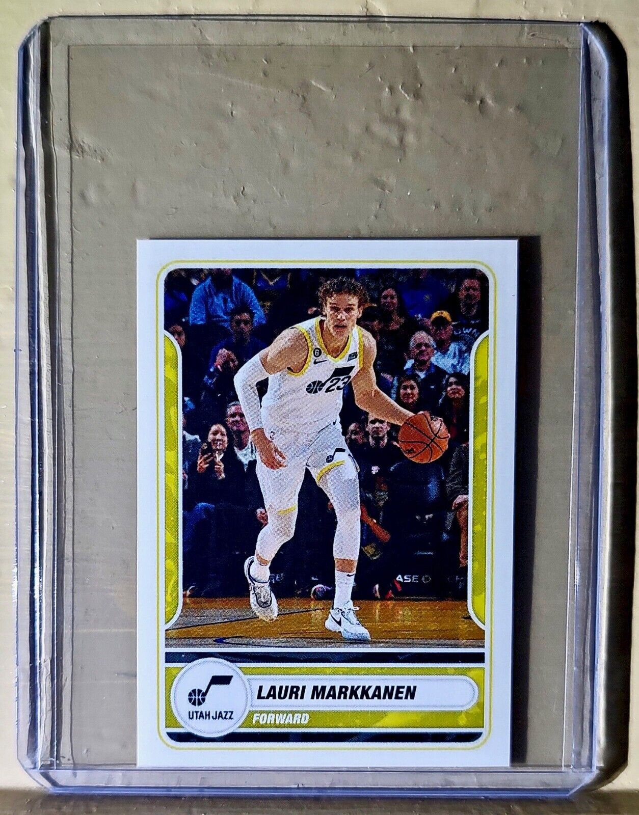 2023-24 Lauri Markkanen Panini NBA Basketball #480 Sticker Utah Jazz