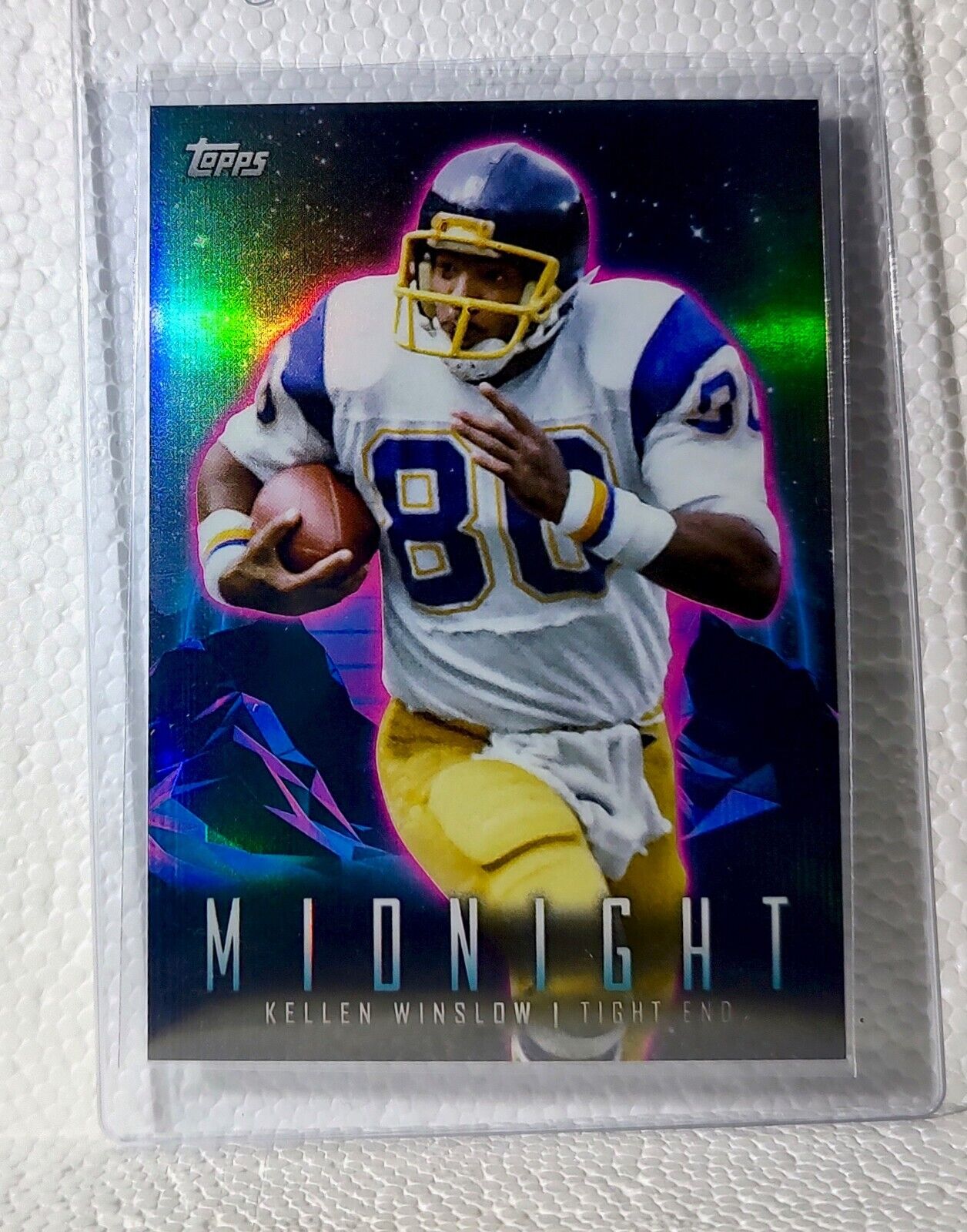 Kellen Winslow 2023 Topps Midnight NFL #342 Football Card San Diego Chargers