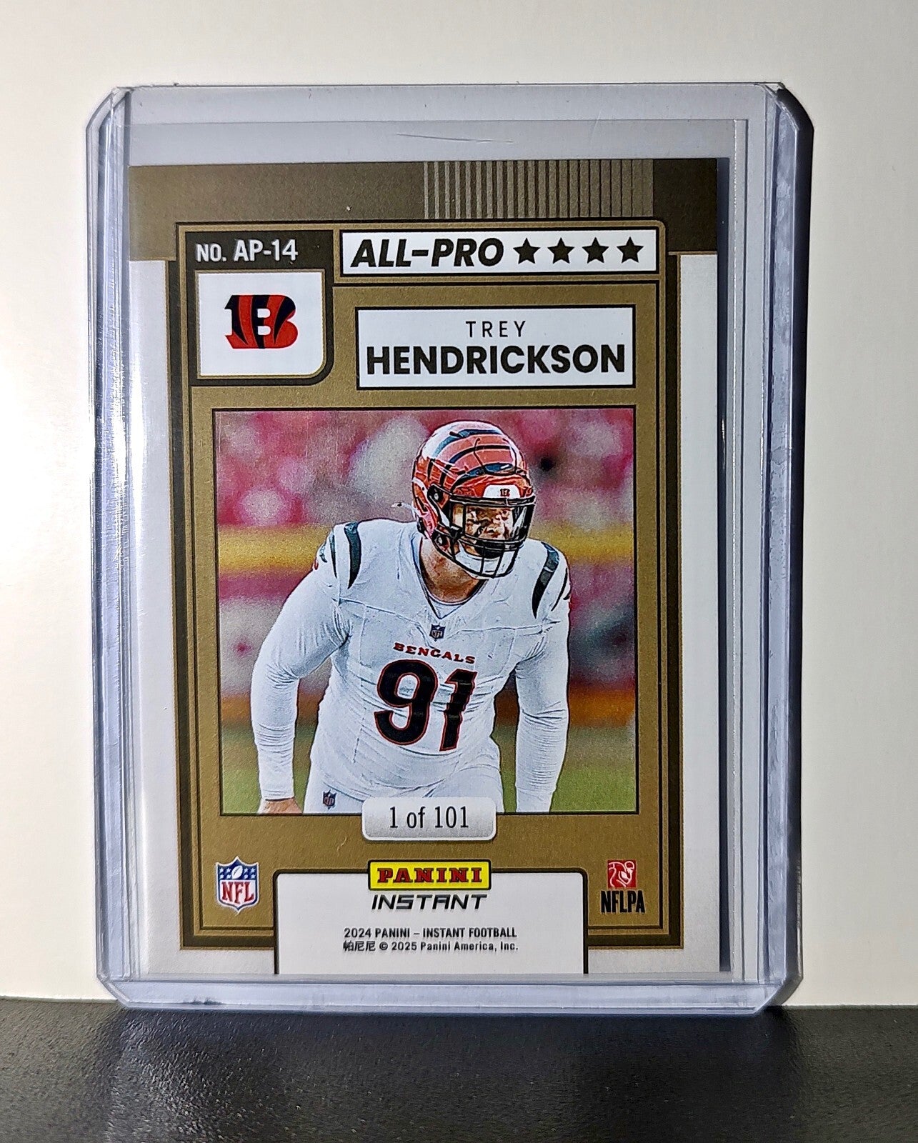 Trey Hendrickson 2024 All-Pro Panini NFL #14 Football Card Bengals 1 of 101