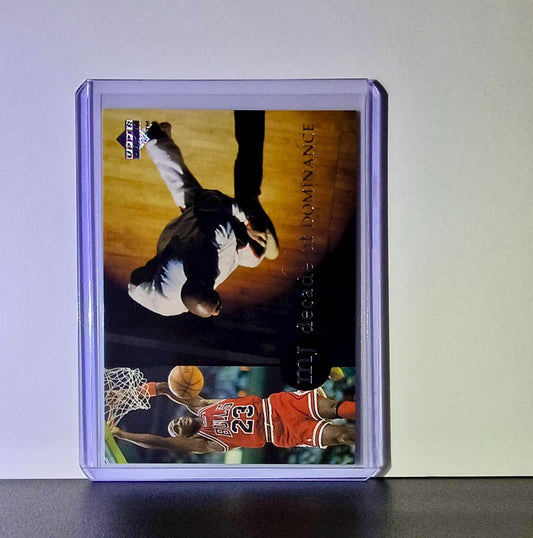 Michael Jordan 1994-95 Upper Deck Rare Air MJ Decade of Dominance #J1 Card Bulls