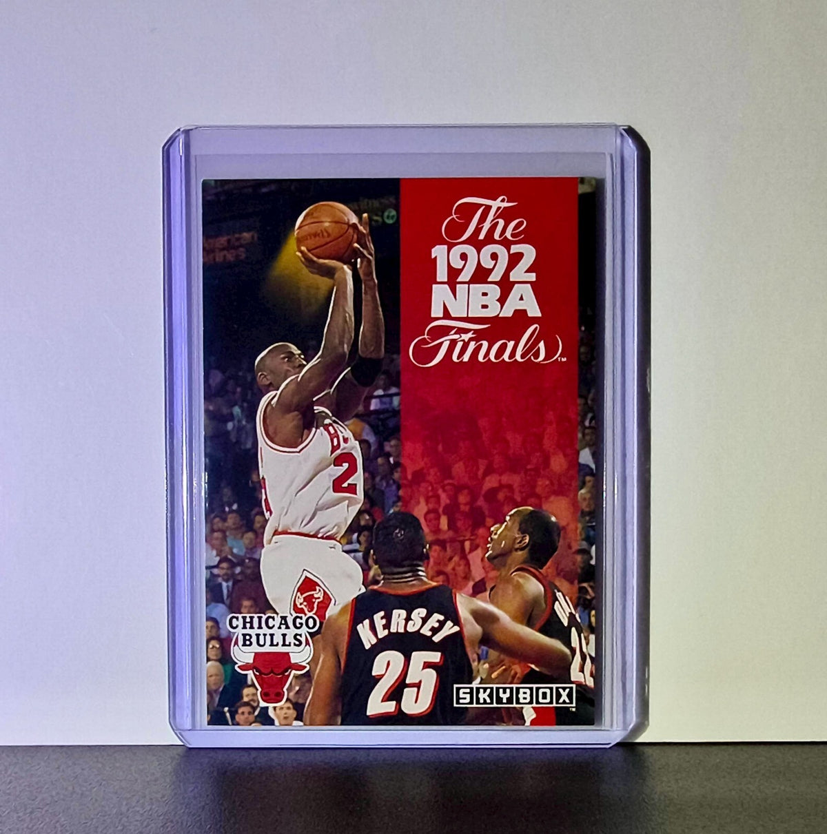 Michael Jordan 1992-93 Skybox The 1992 NBA Finals #314 Card Chicago Bulls