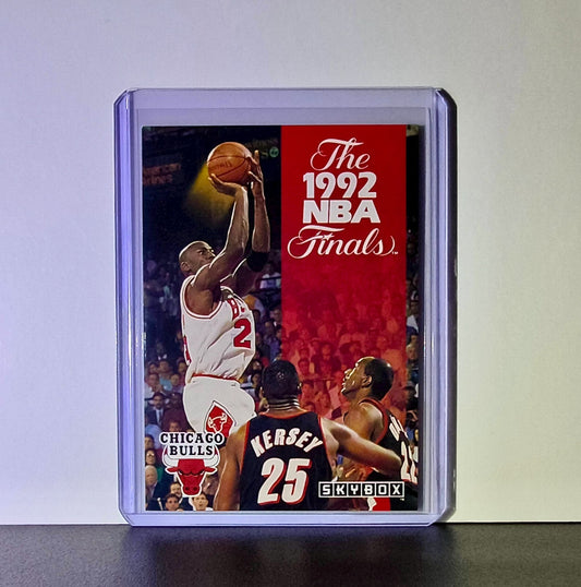 Michael Jordan 1992-93 Skybox The 1992 NBA Finals #314 Card Chicago Bulls