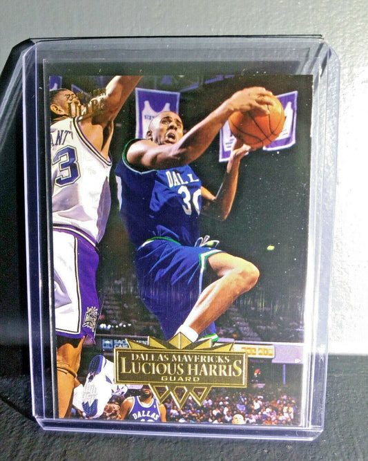 1995-96 Lucious Harris Fleer Ultra #36 Basketball Card