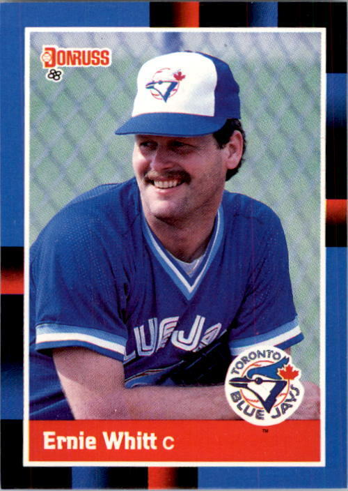 1988 Ernie Whitt Donruss Baseball Card #394