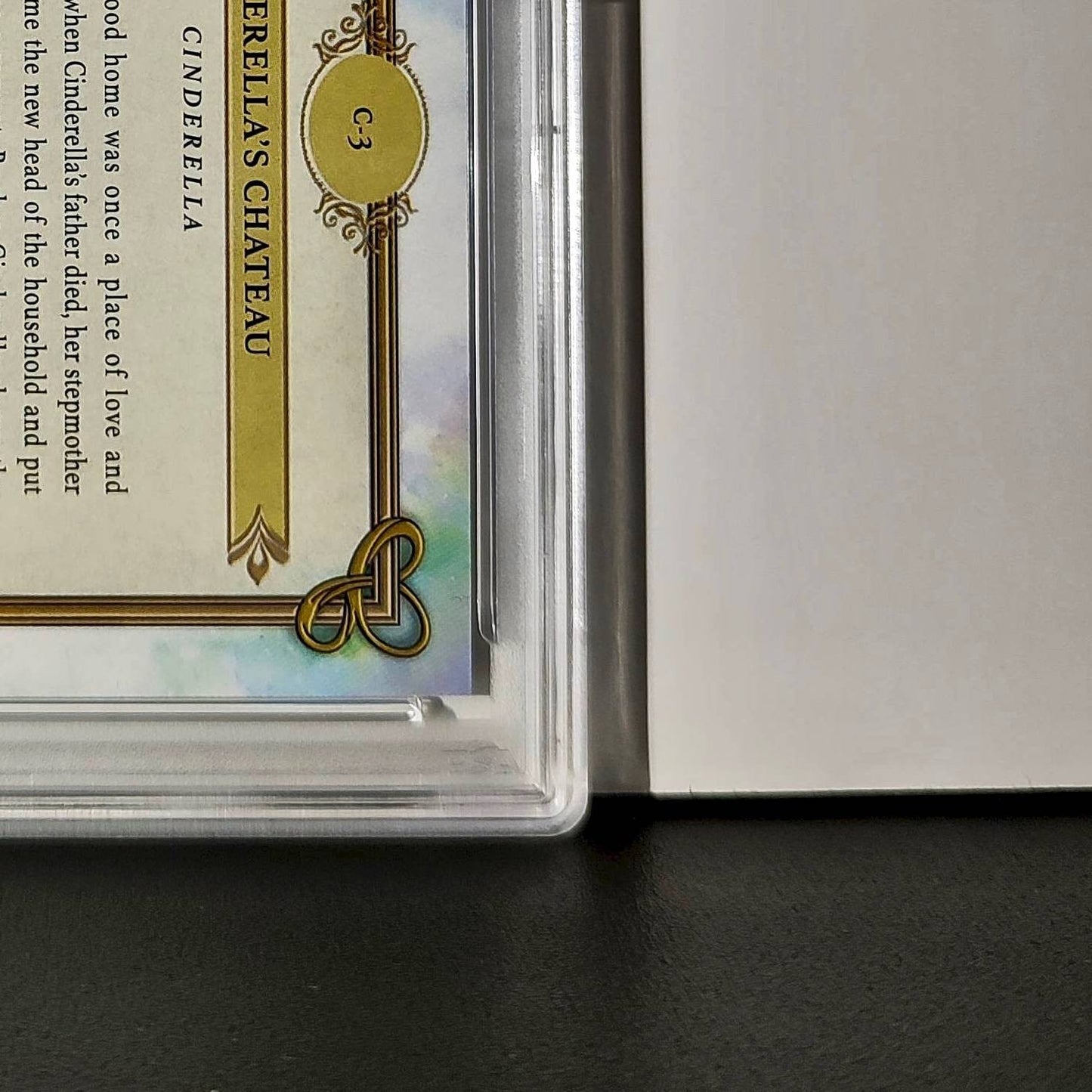Cinderella's Chateau 2025 Topps Disney #C-3 Card Cinderella PSA 9