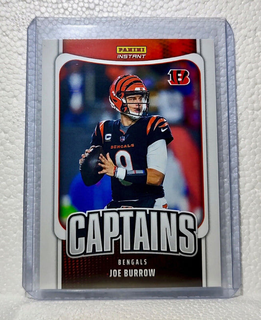 Joe Burrow 2023 Panini NFL Captain #7 Football Card Cincinnati Bengals 1/331