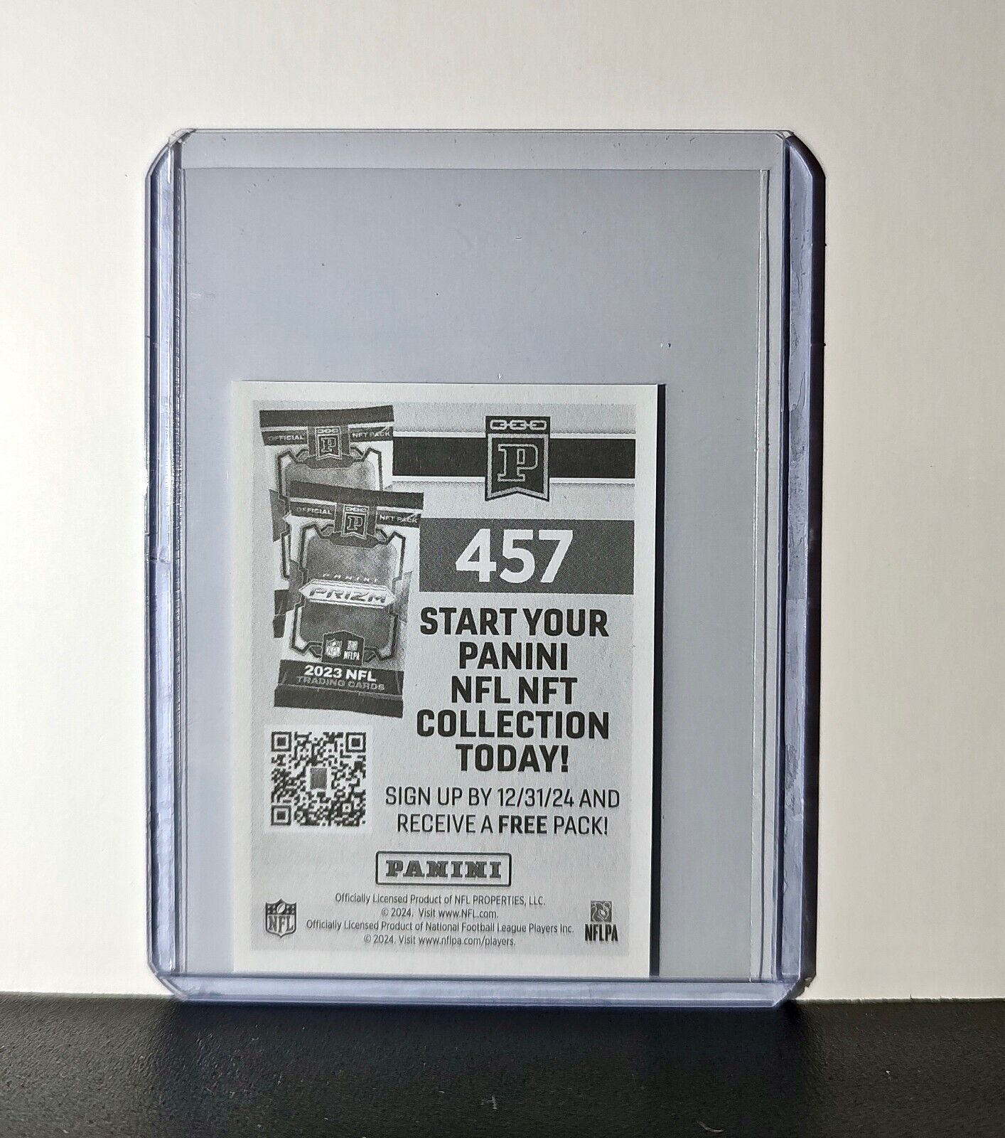 Logo 2024 Panini NFL Sticker #457 New Orleans Saints