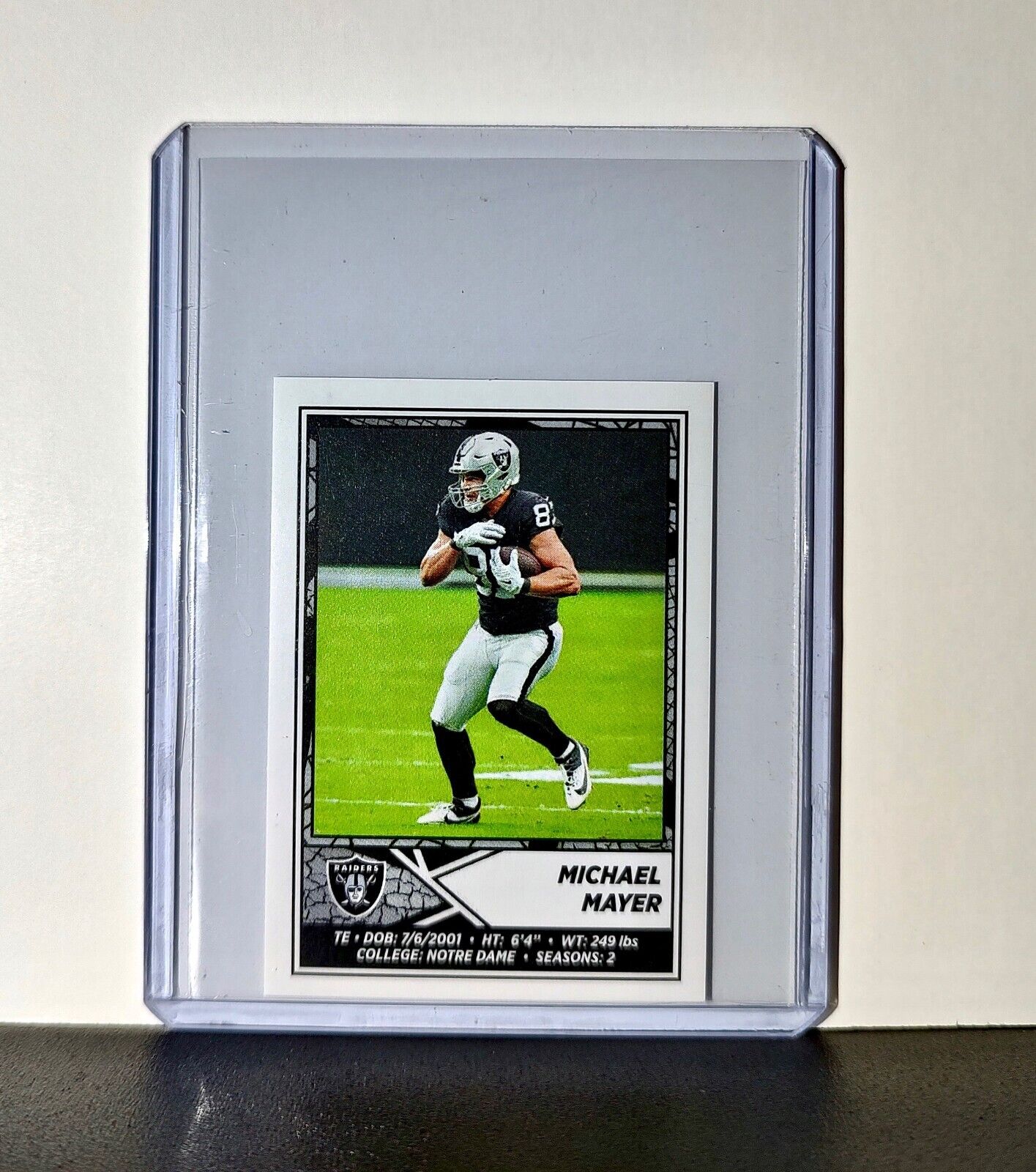 Michael Mayer 2024 Panini NFL Sticker #272 Las Vegas Raiders