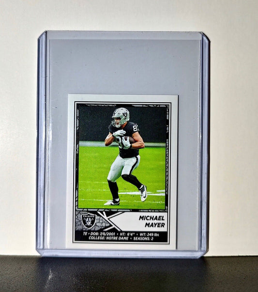 Michael Mayer 2024 Panini NFL Sticker #272 Las Vegas Raiders