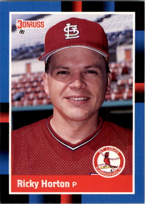 1988 Ricky Horton Donruss Baseball Card #430