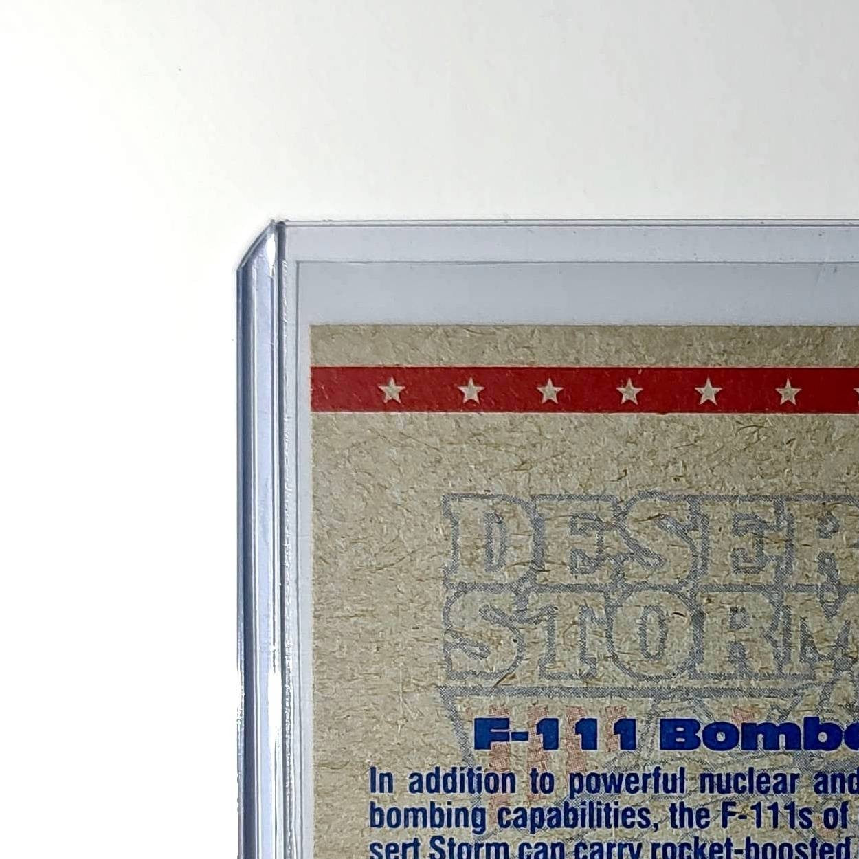 F-111 Bombers 1991 Topps Desert Storm #36 Card