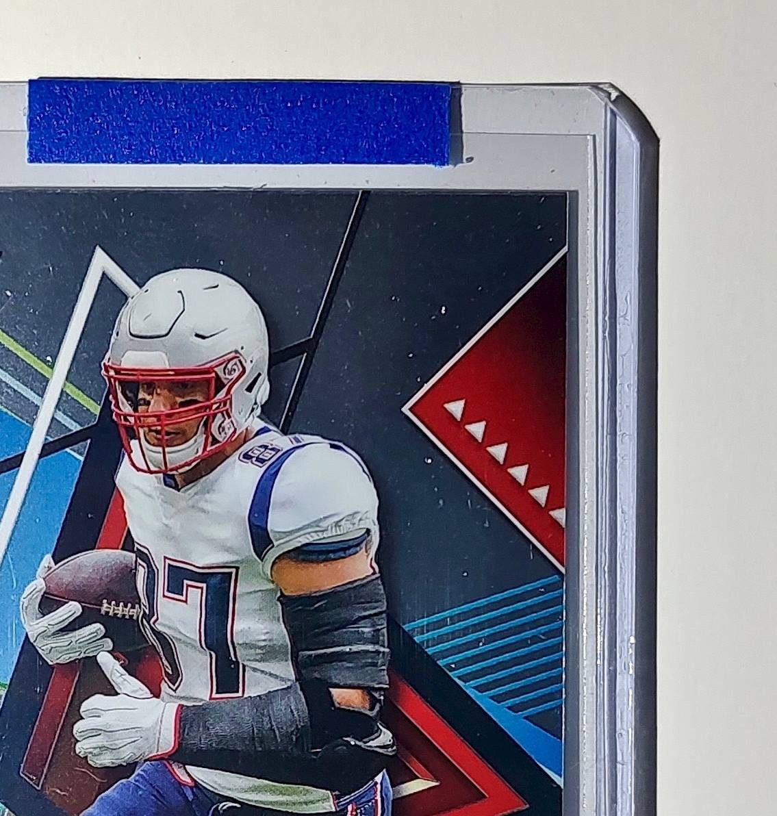 Rob Gronkowski 2023 Topps Finest NFL #213 Football Card New England Patriots