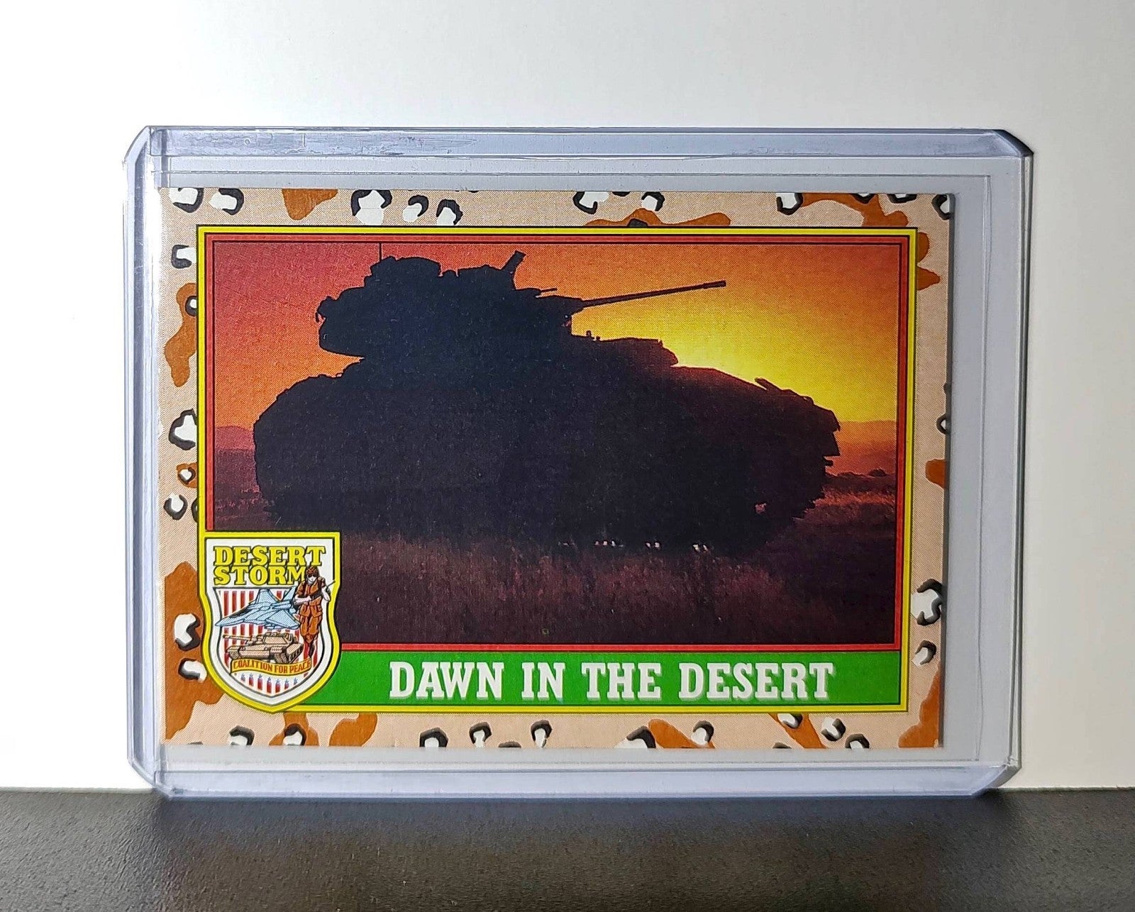 Dawn in the Desert 1991 Topps Desert Storm #83 Card