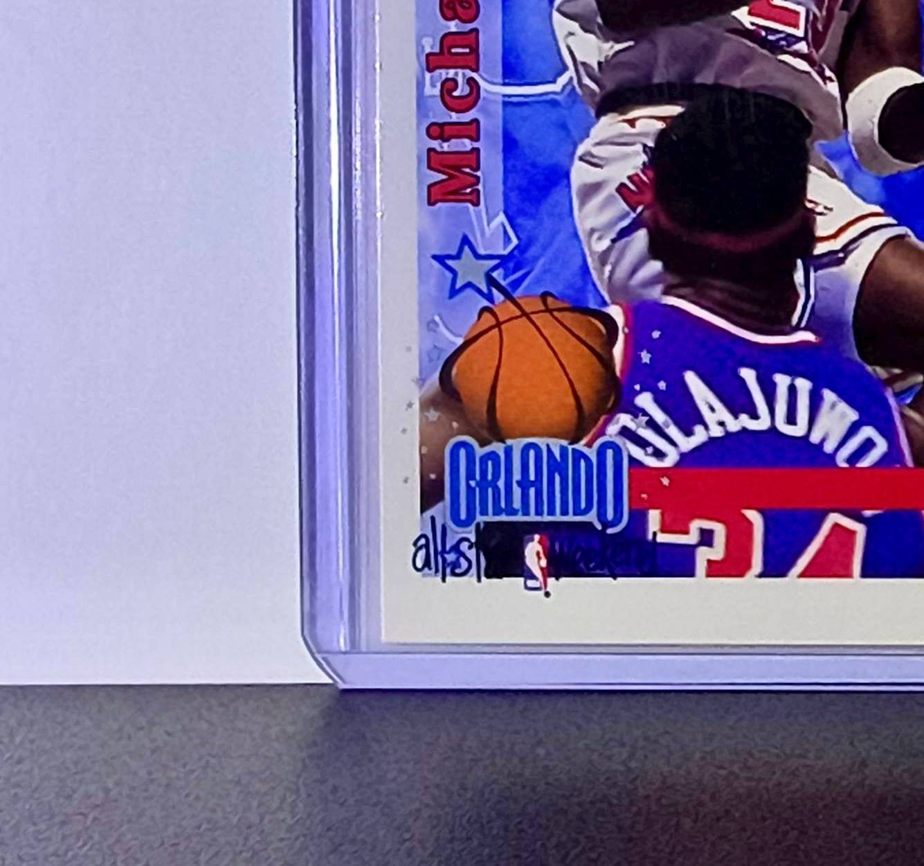 Michael Jordan 1992-93 NBA Hoops All-Star #298 Basketball Card Chicago Bulls