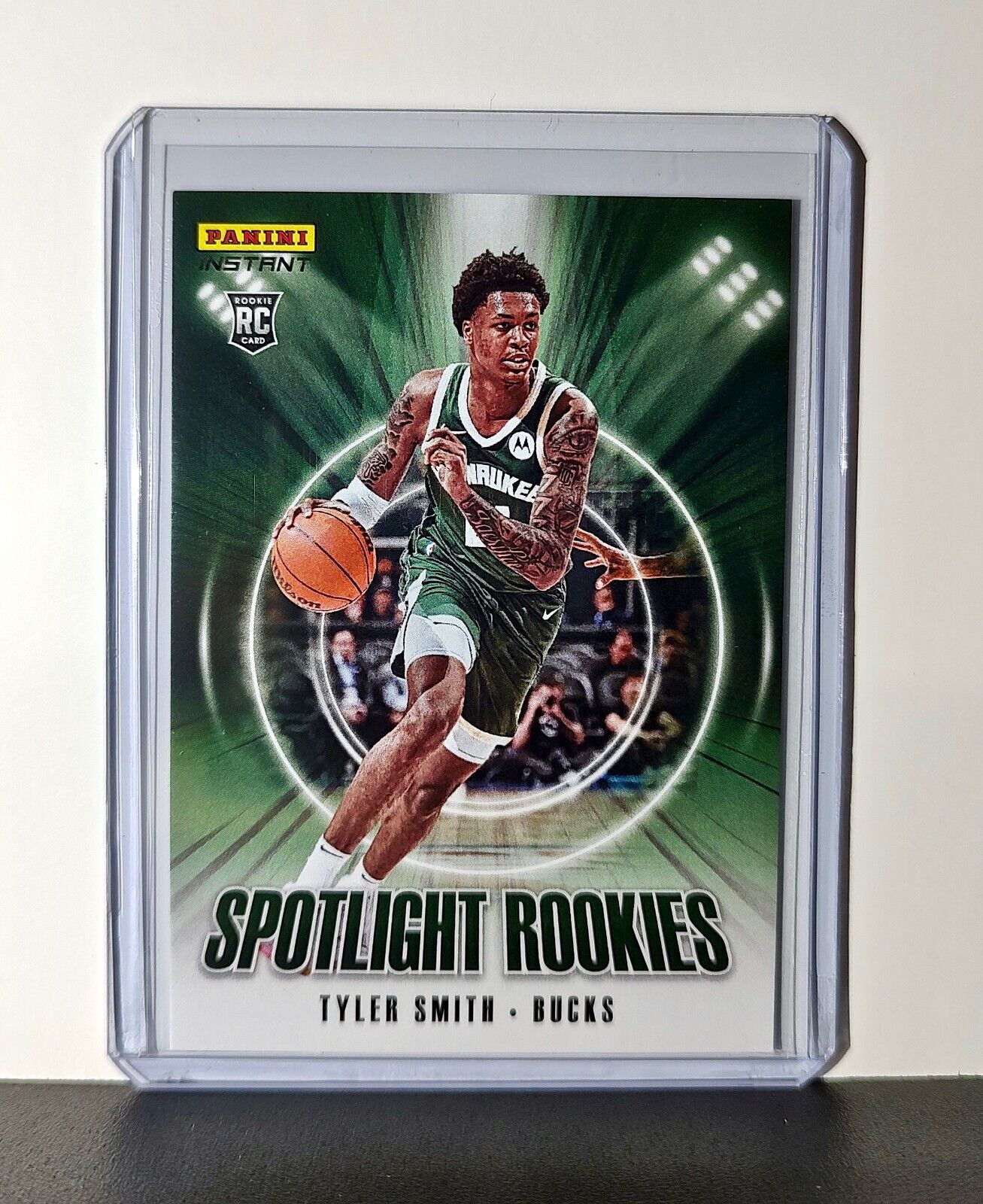 Tyler Smith Rookie 2024-25 Panini Spotlight Rookies NBA #32 Bucks 1 of 170