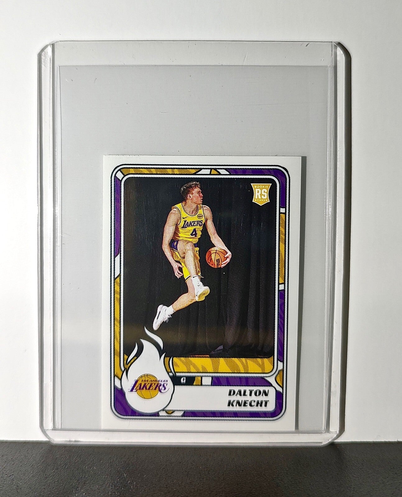 Dalton Knecht Rookie 2024-25 Panini NBA #367 Sticker Card Los Angeles Lakers