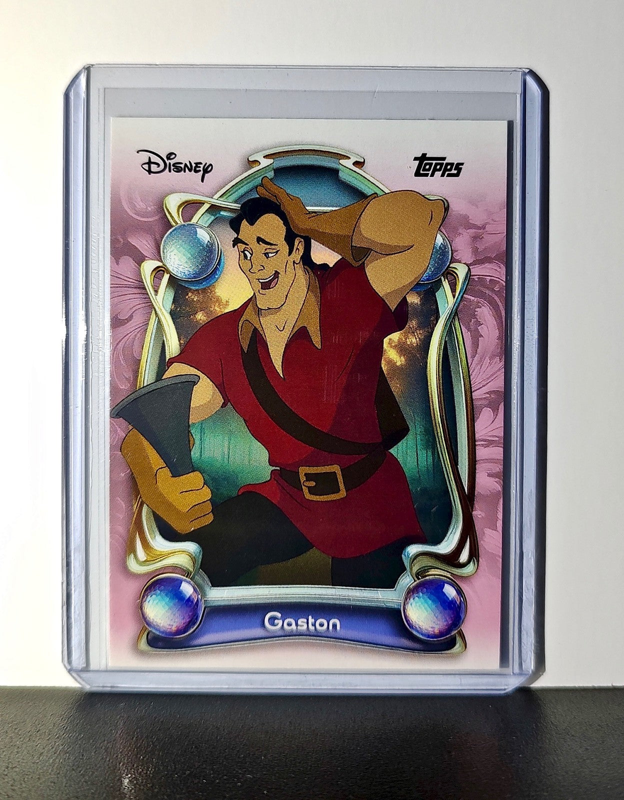 Gaston 2025 Topps Disney Wonder #45 Card Beauty and the Beast