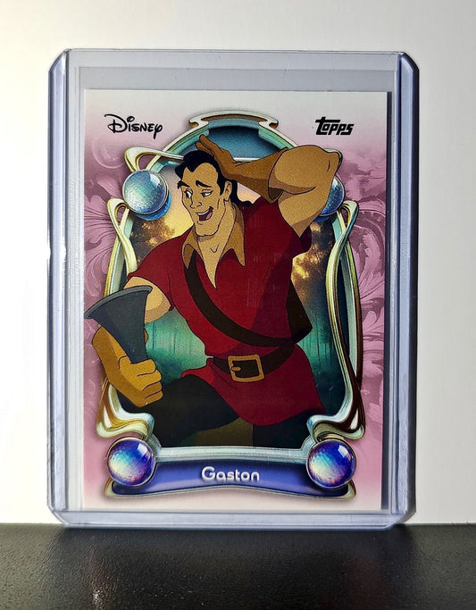 Gaston 2025 Topps Disney Wonder #45 Card Beauty and the Beast