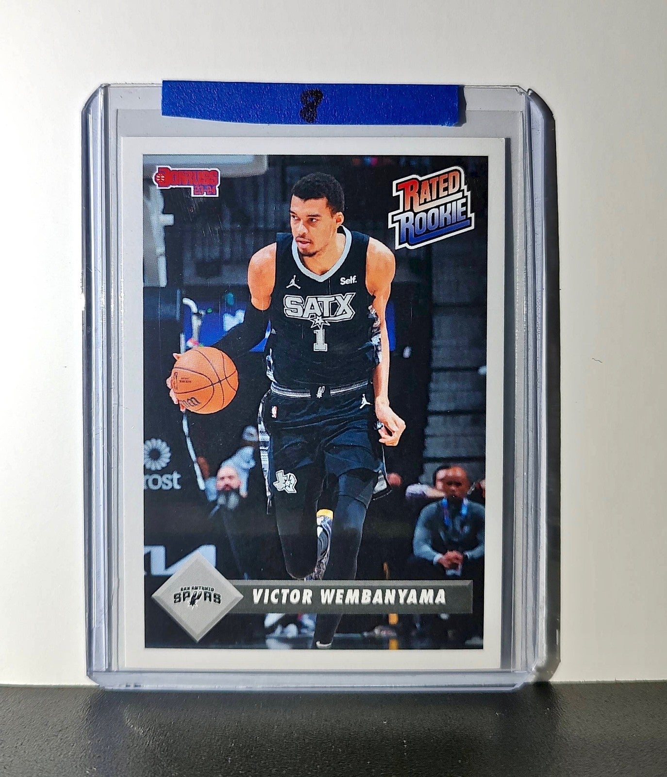 Victor Wembanyama Rookie 2023-24 Panini Donruss Rated Rookie #1 Basketball Card