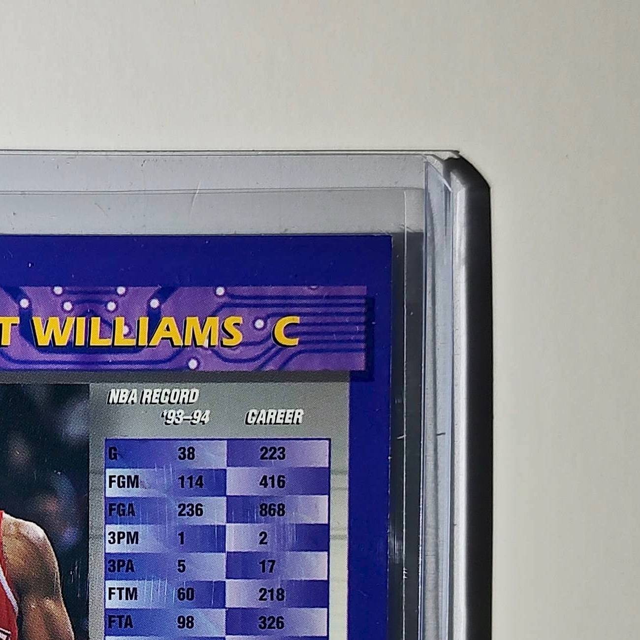 Scott Williams 1994-95 Topps Finest #187 Basketball Card