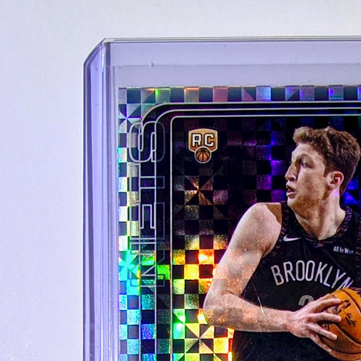 Danny Wolf Rookie 2025-26 NBA Topps Chrome Update X-Fractor #177 Card Nets