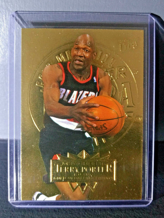 1995-96 Terry Porter Fleer Ultra Gold Medallion #150 Basketball Card