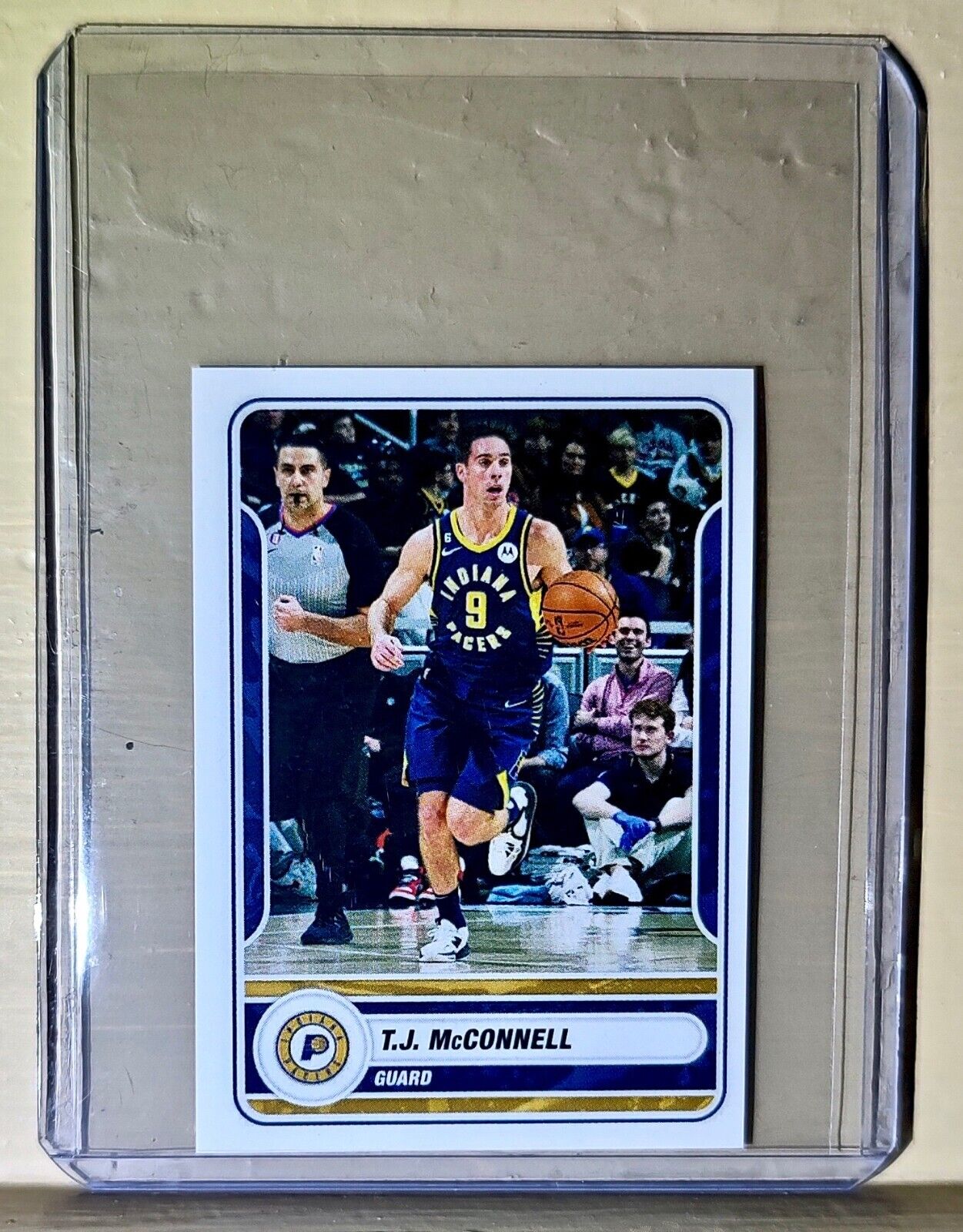 2023-24 T.J. McConnell Panini NBA Basketball #202 Sticker Indiana Pacers