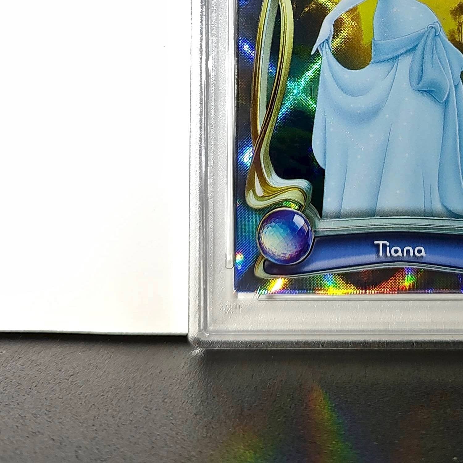Tiana 2025 Topps Disney #70 Winter Variant Card The Princess and the Frog PSA 8